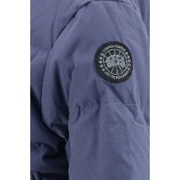 Blue Recycled Polyester Full-Length Jacket