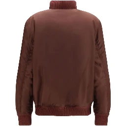 Bordeaux Nylon Bomber