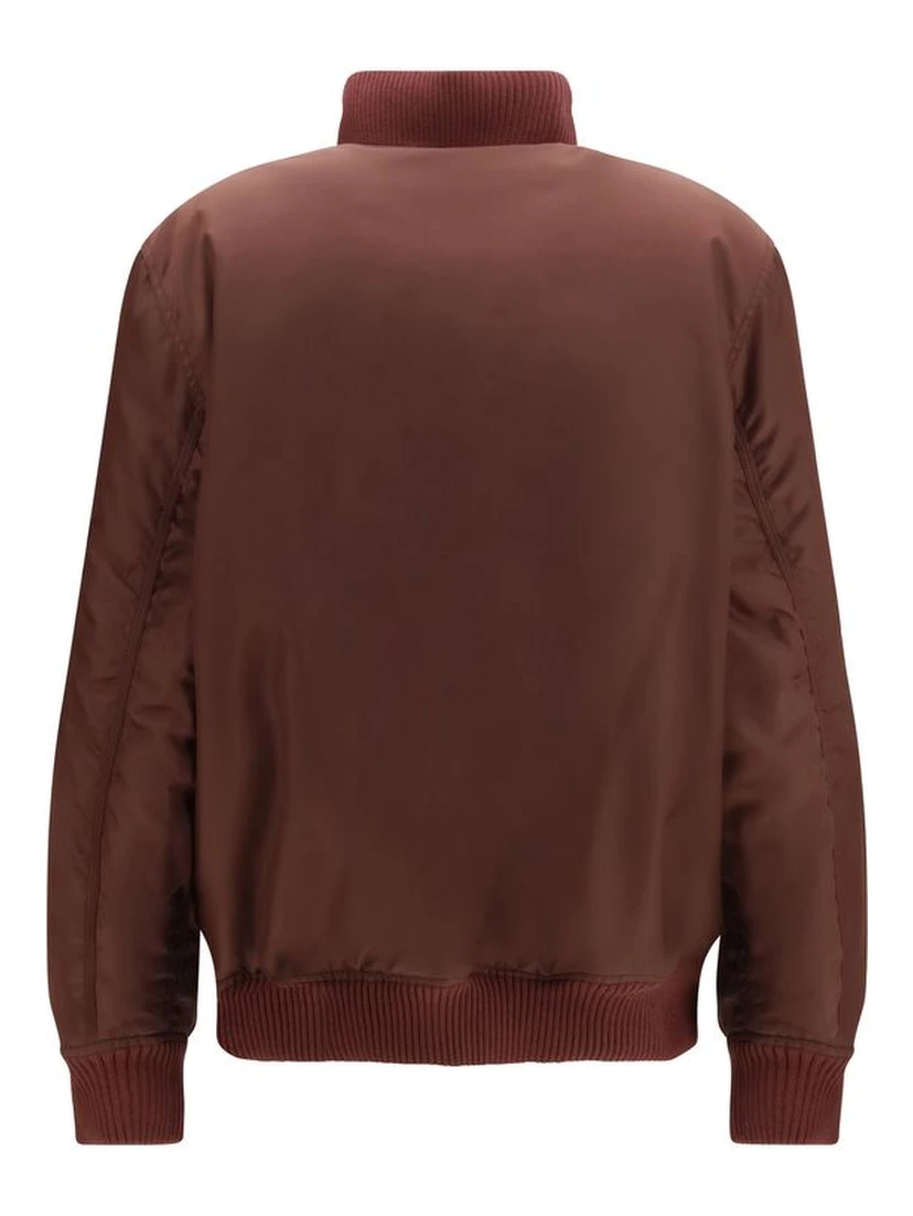 Bordeaux Nylon Bomber