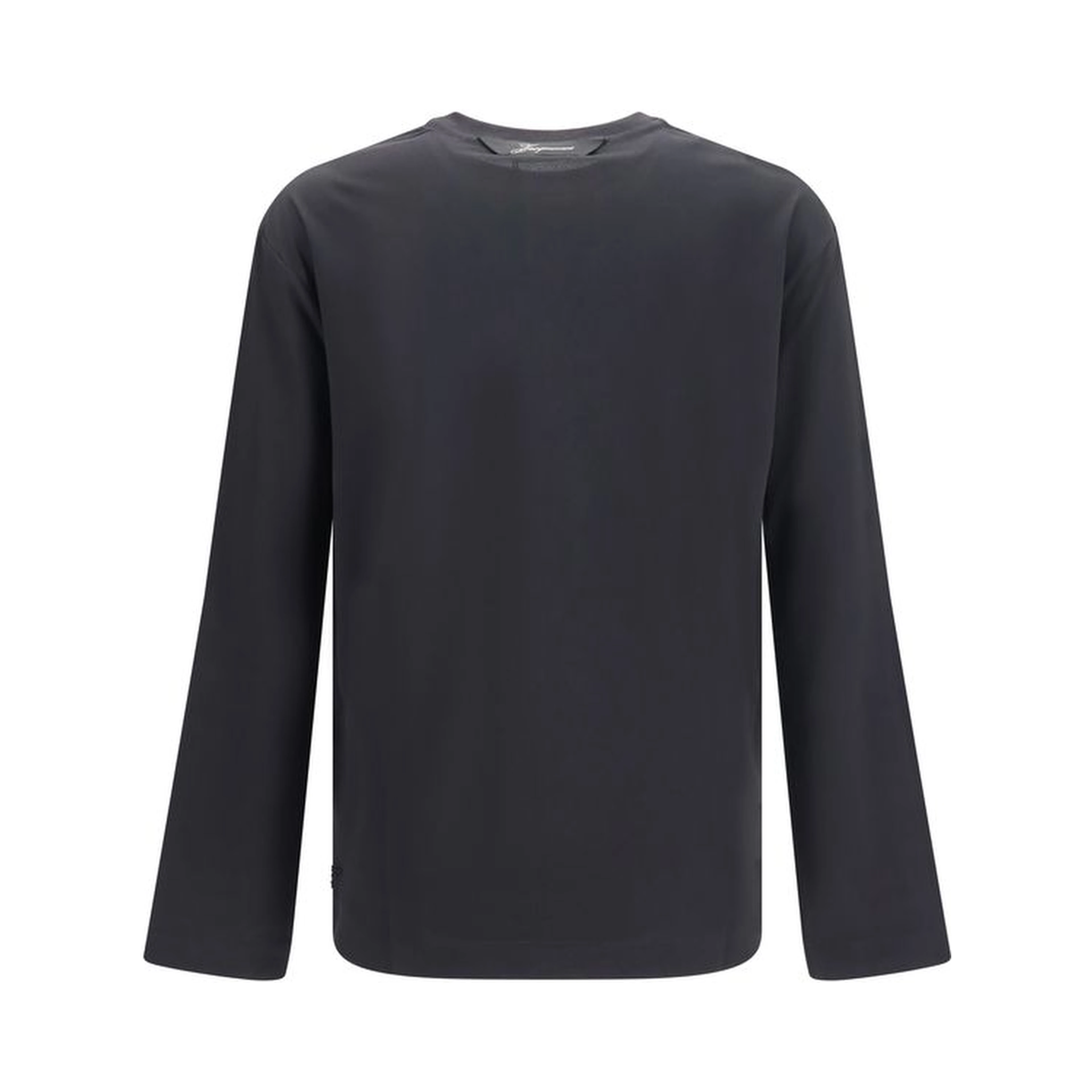 Black Paper Long Sleeve T-Shirt