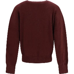 Bordeaux Cotton Sweatshirt