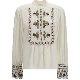 White Viscose Shirt