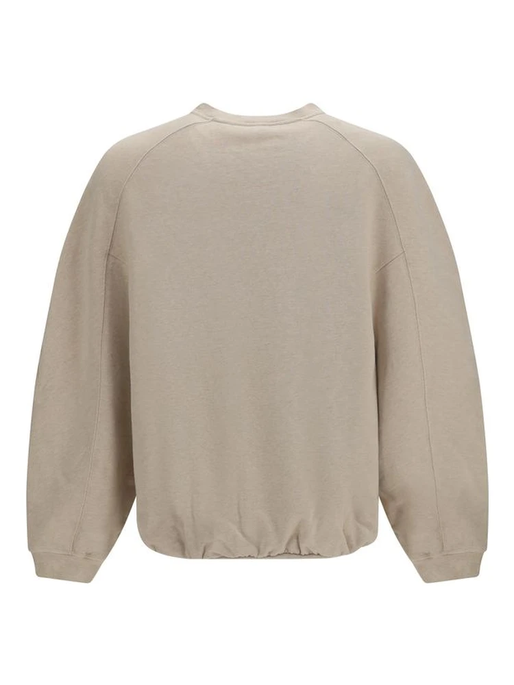 Beige Cotton Sweatshirt alternative