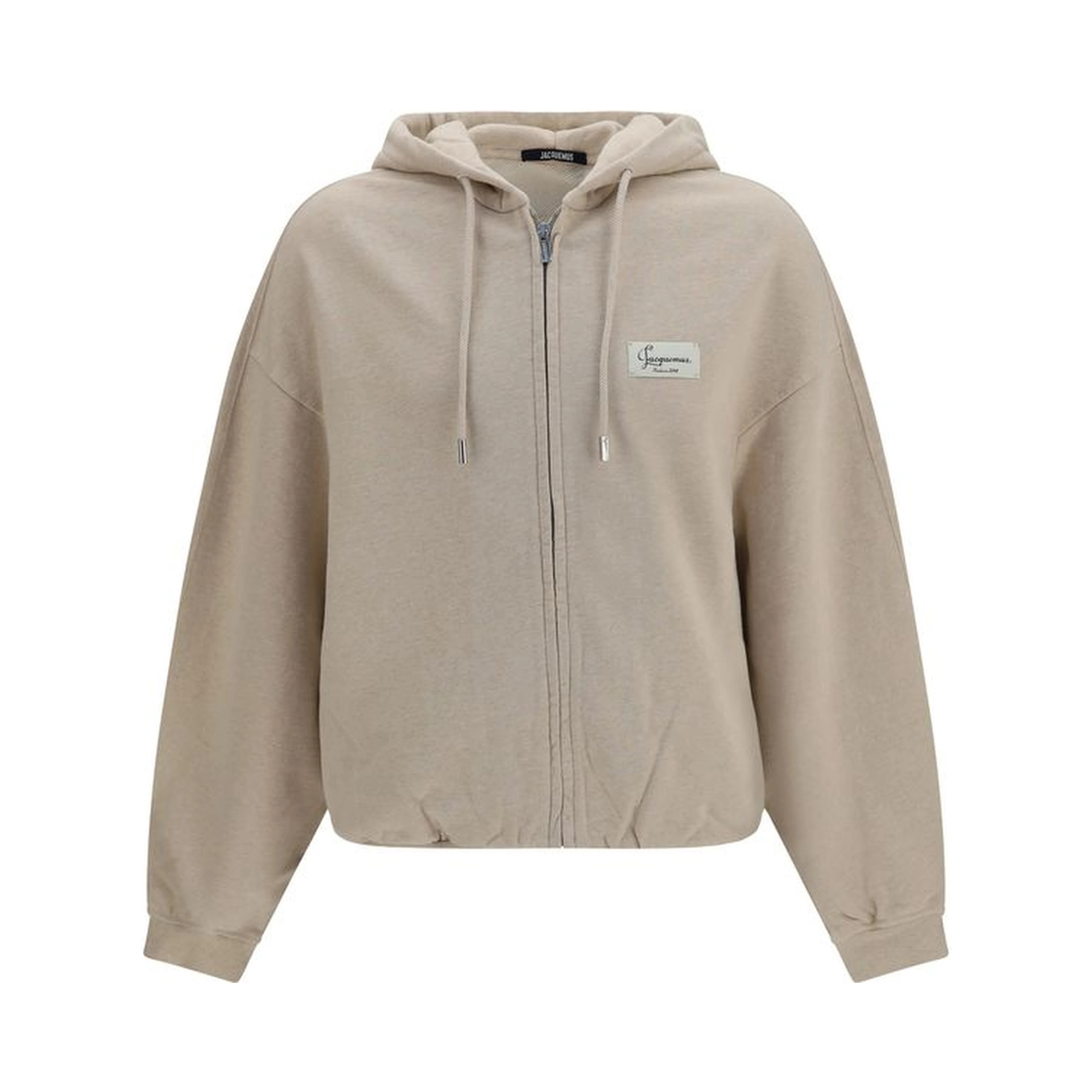 Beige Cotton Sweatshirt