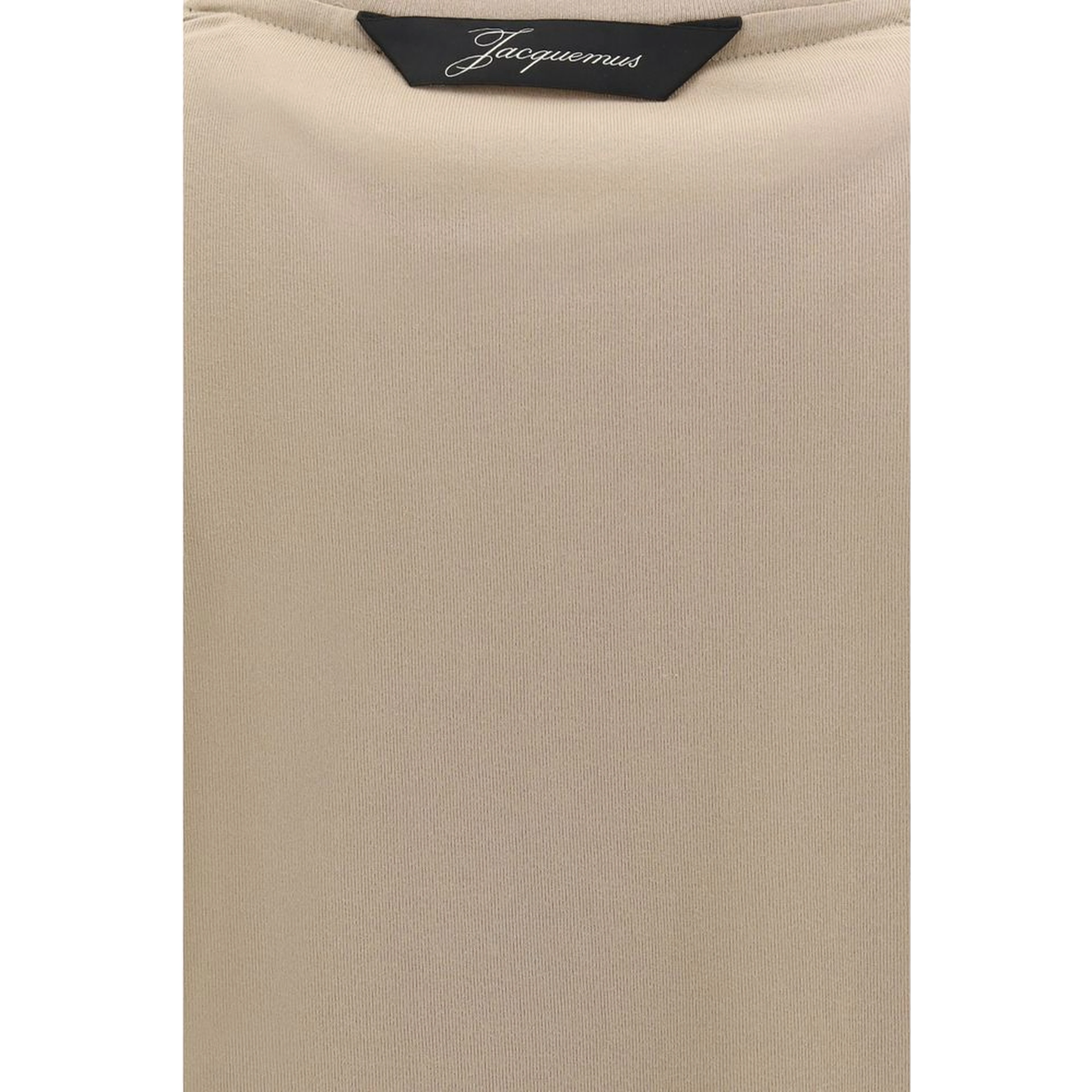 Beige Paper Long Sleeve T-Shirt