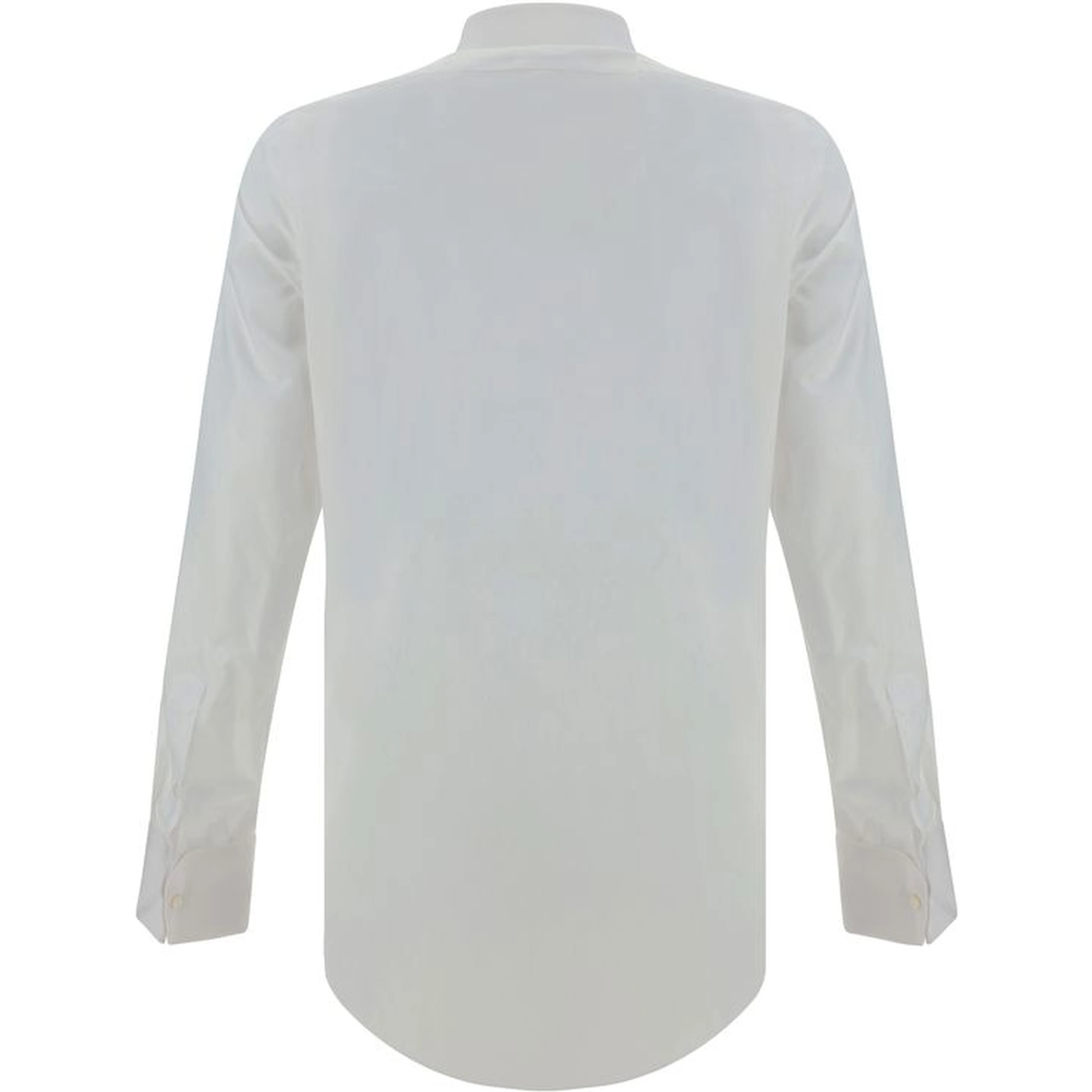 White Cotton Dress Shirt