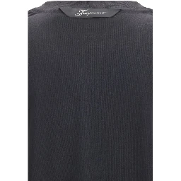 Black Paper Long Sleeve T-Shirt