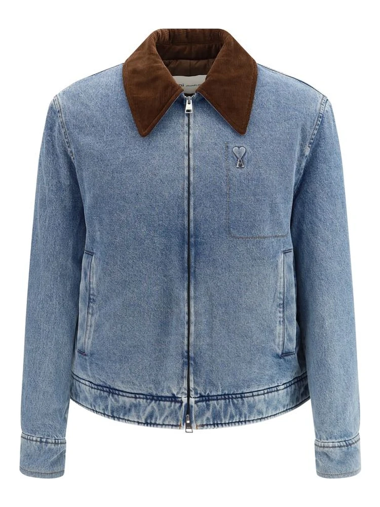 Blue Cotton Denim Jacket