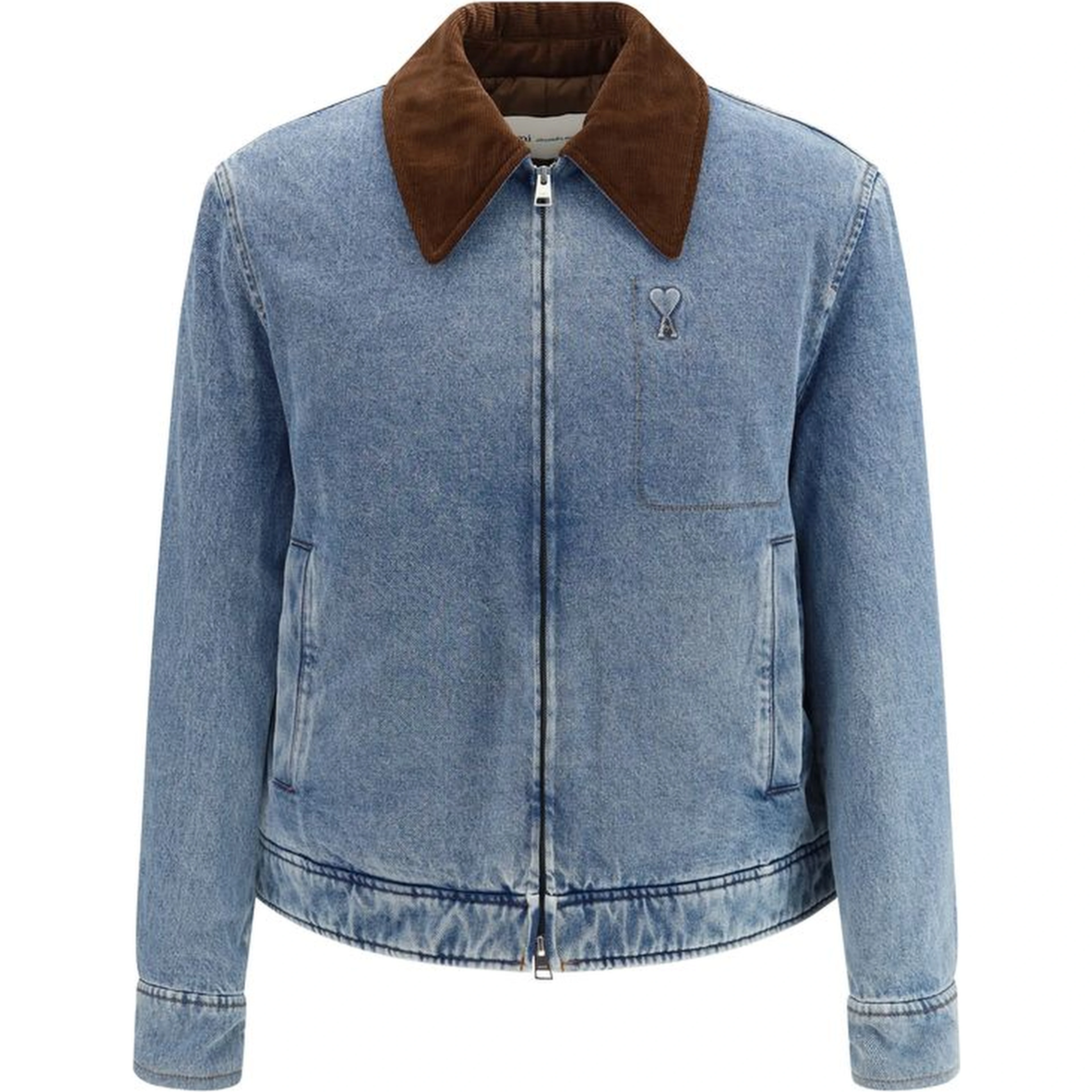 Blue Cotton Denim Jacket
