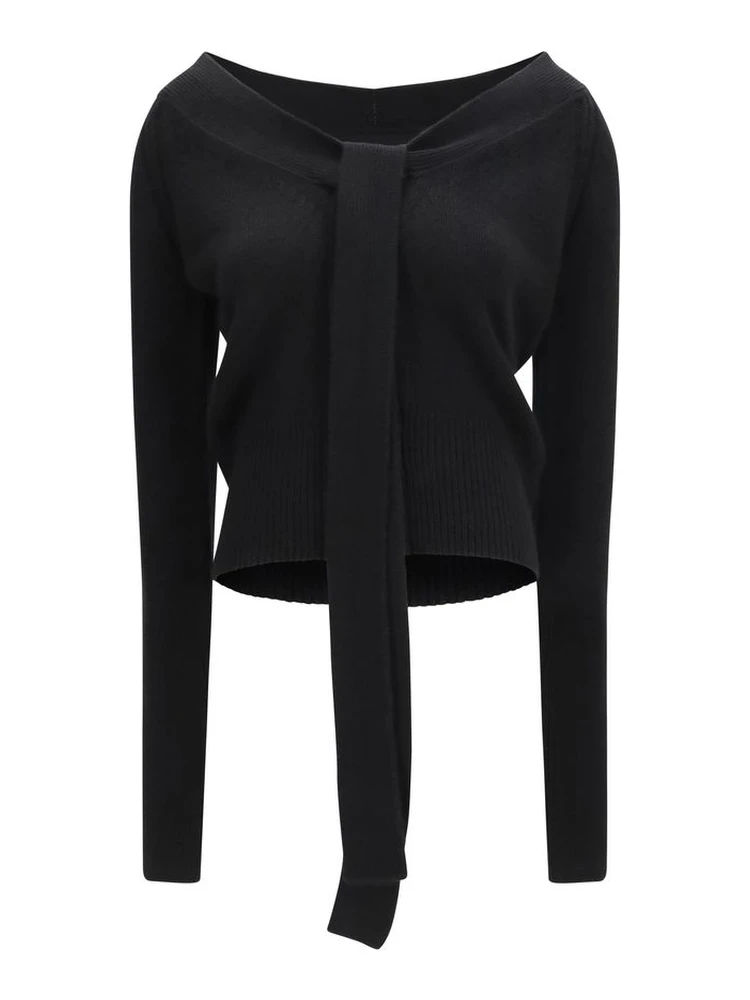 Black Cashmere Cardigan