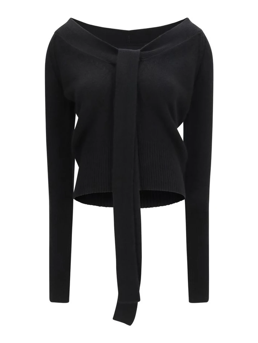 Black Cashmere Cardigan