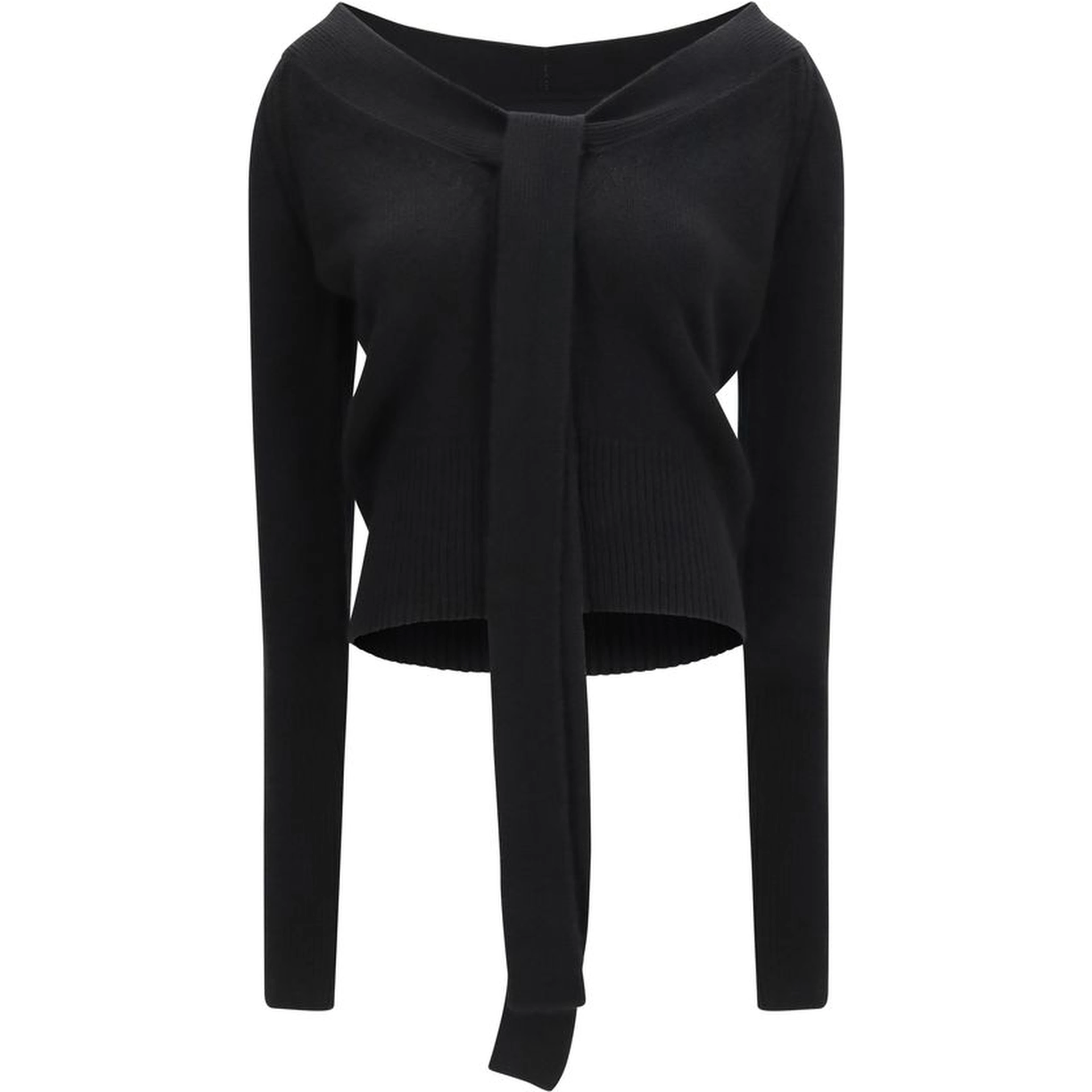 Black Cashmere Cardigan