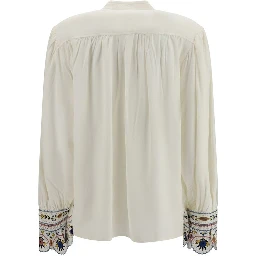 White Viscose Shirt