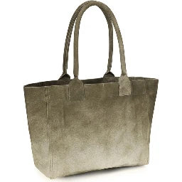 Bicolor Cotton Shoulder Bag