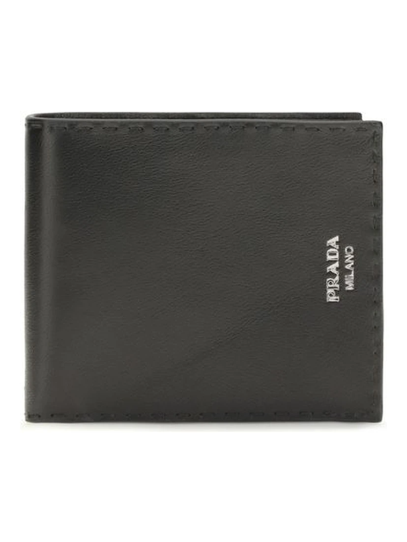Black Calf Leather Bos Taurus Wallet