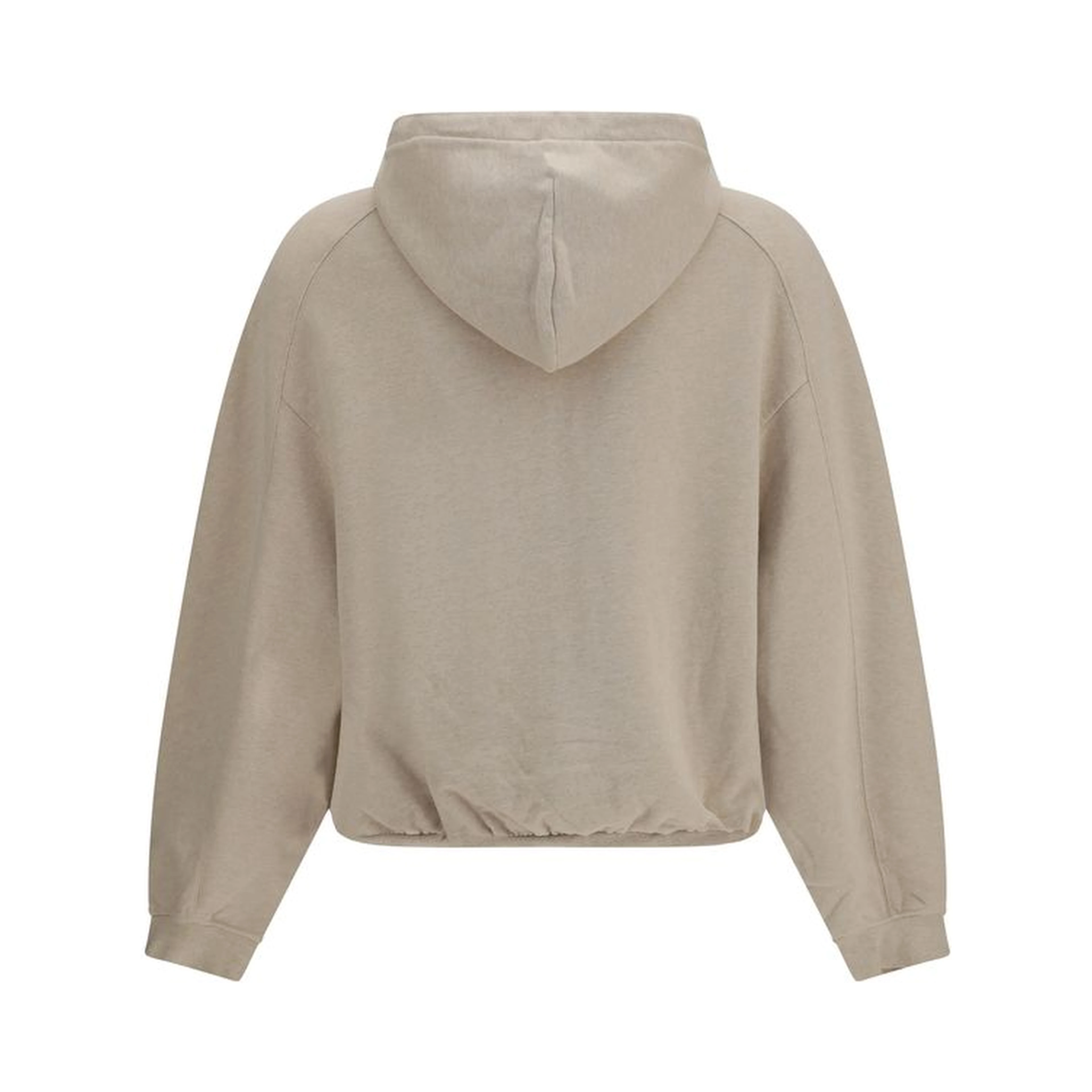 Beige Cotton Sweatshirt