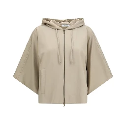 Beige Polyamide Sweatshirt