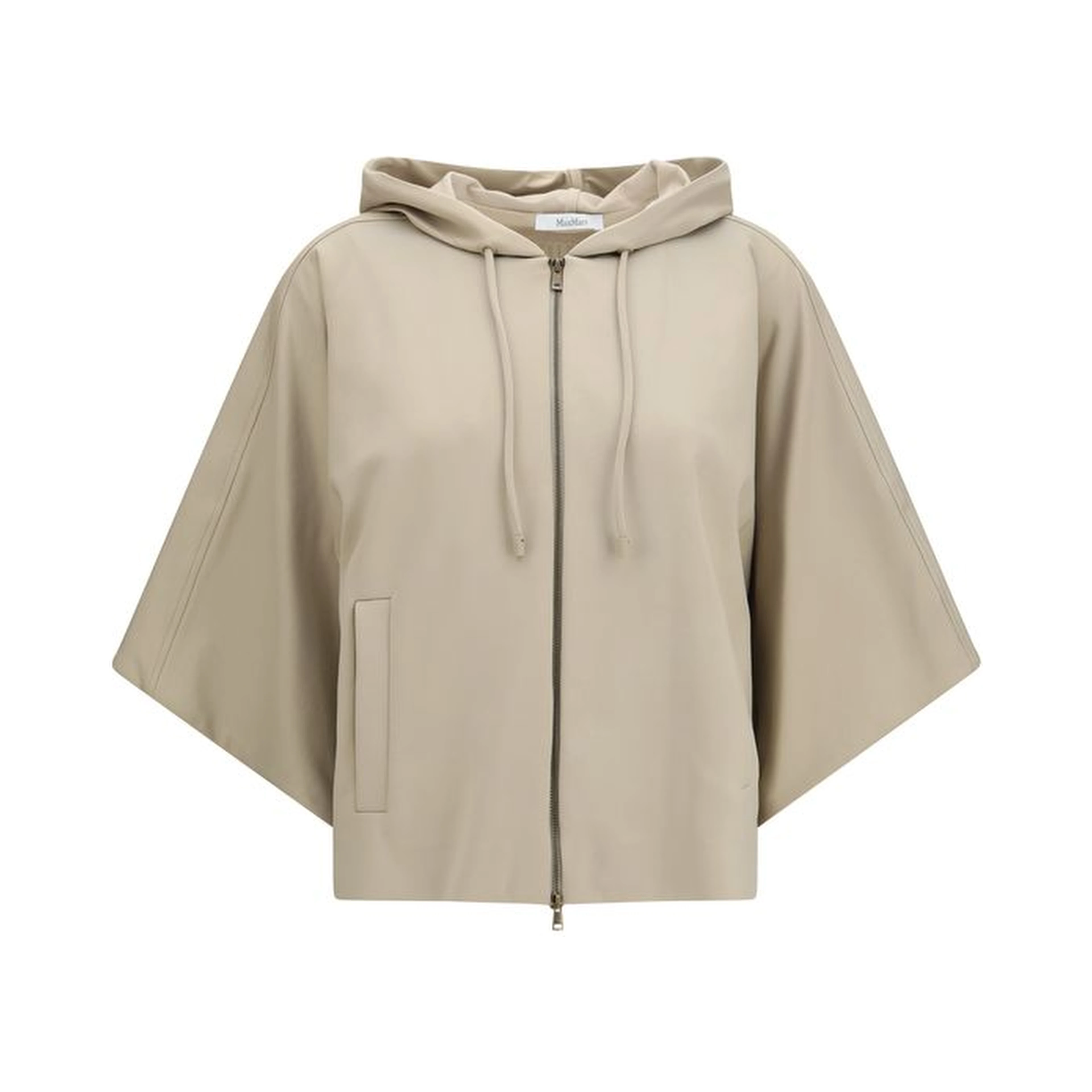Beige Polyamide Sweatshirt