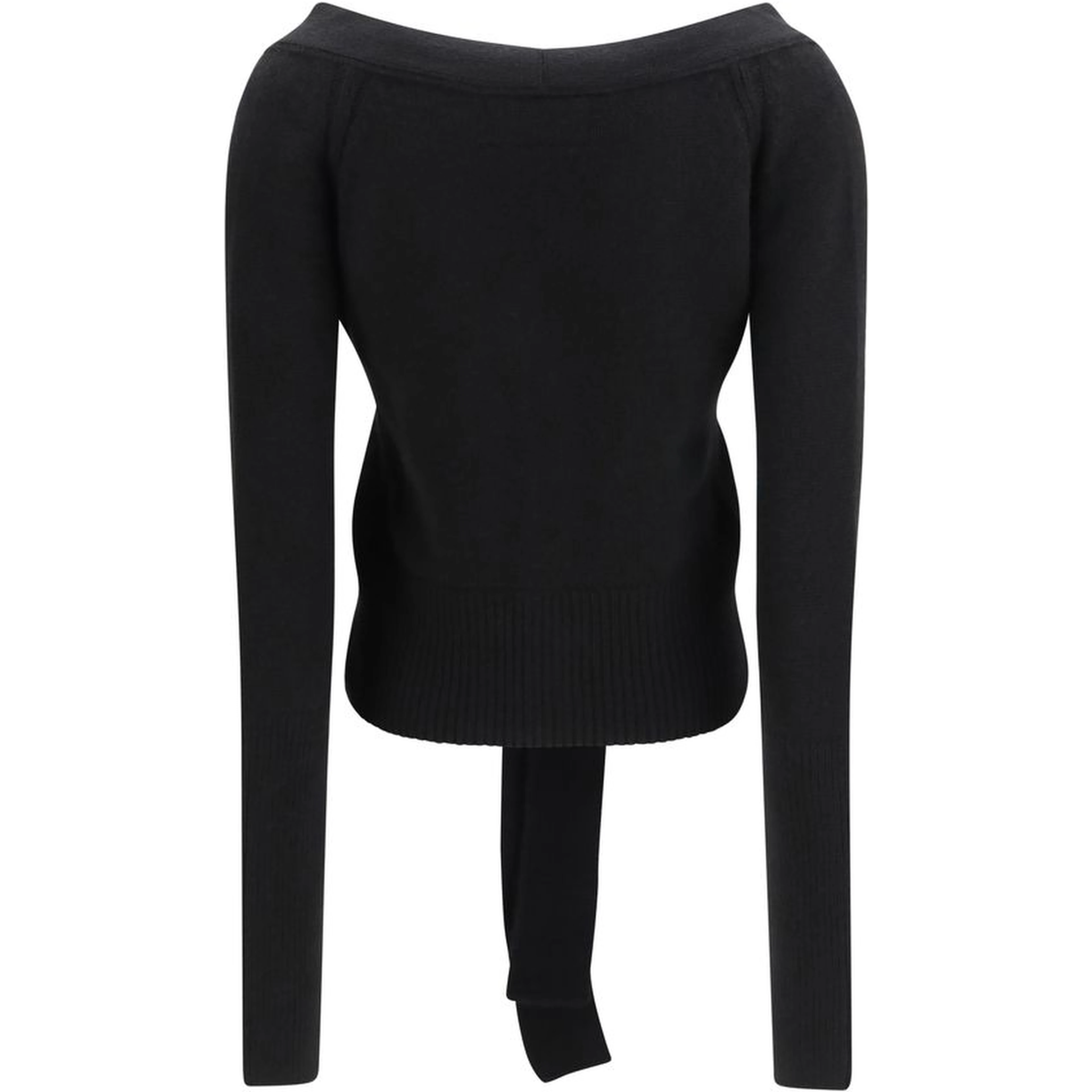 Black Cashmere Cardigan
