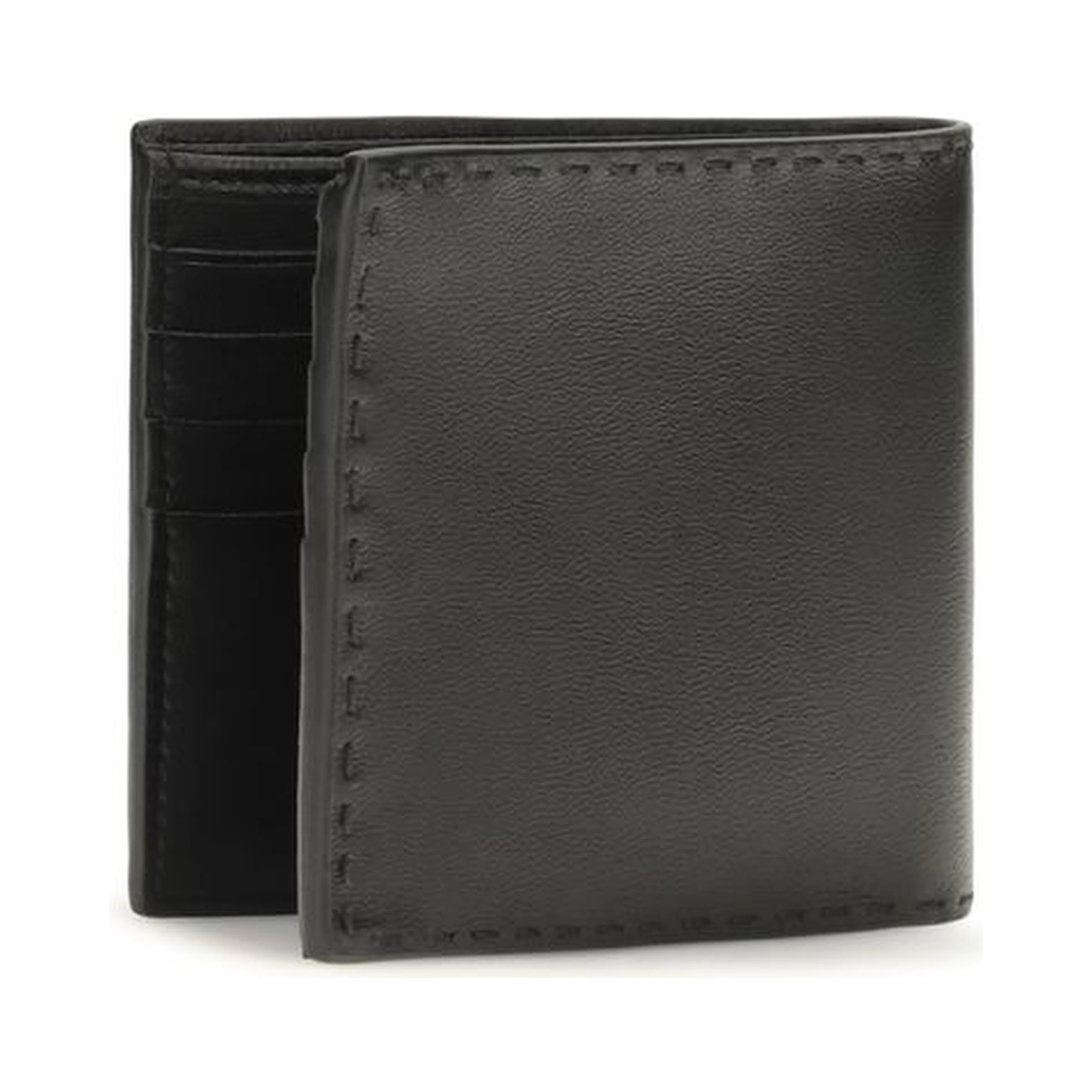 Black Calf Leather Bos Taurus Wallet