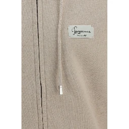 Beige Cotton Sweatshirt