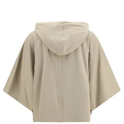 Beige Polyamide Sweatshirt