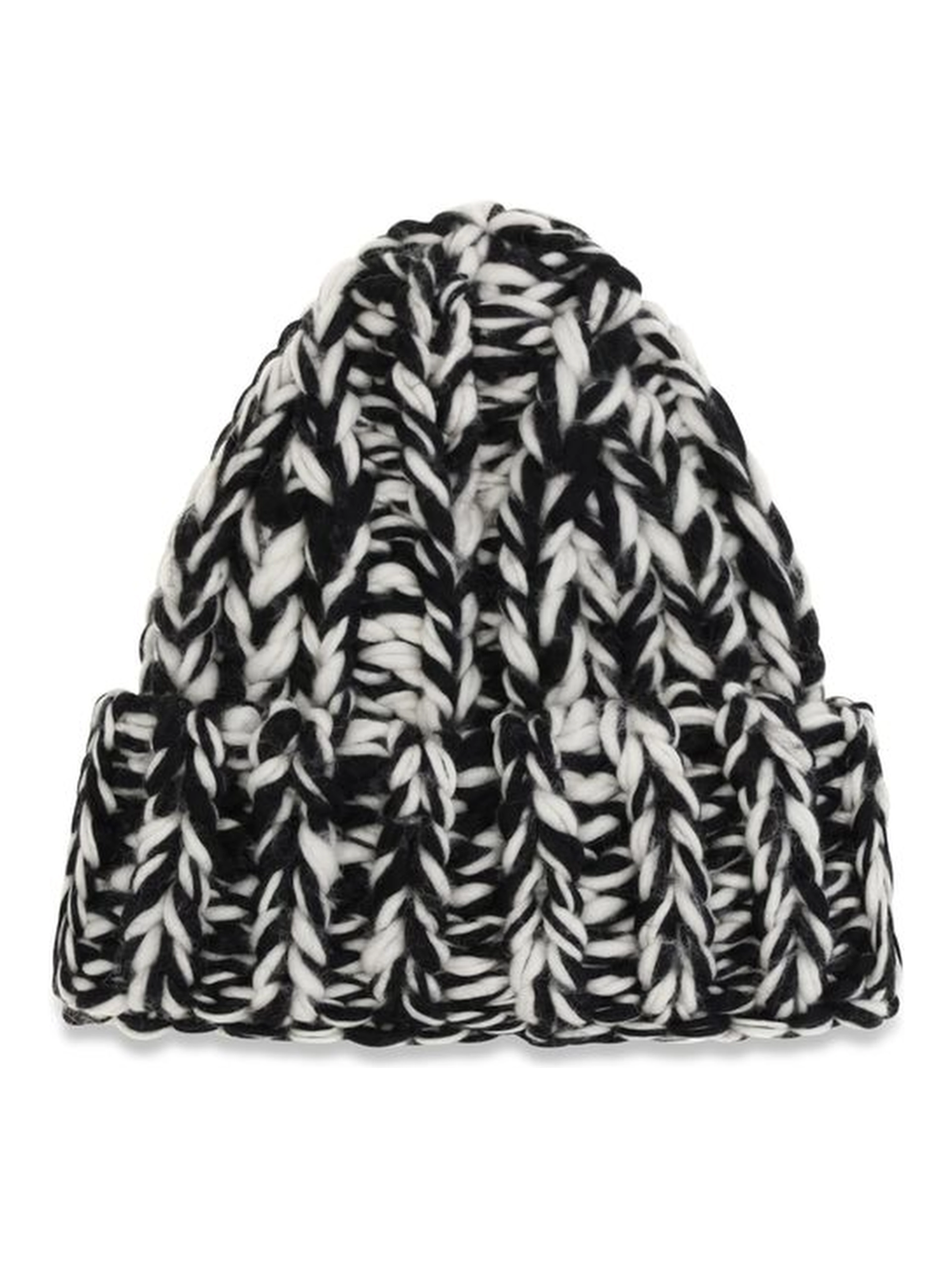 Black Wool Oves Aries Beanie