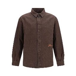Brown Denim Shirt