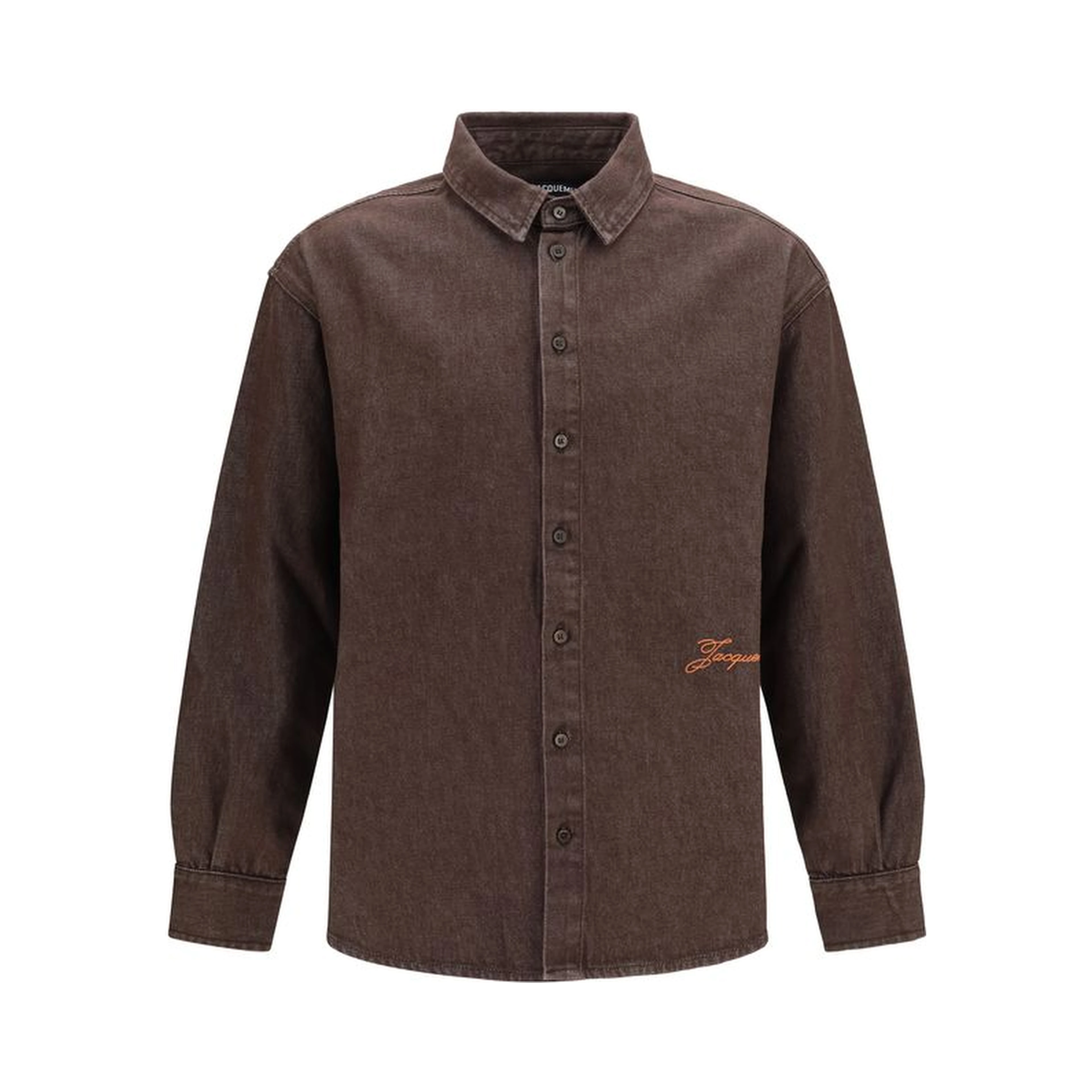 Brown Denim Shirt