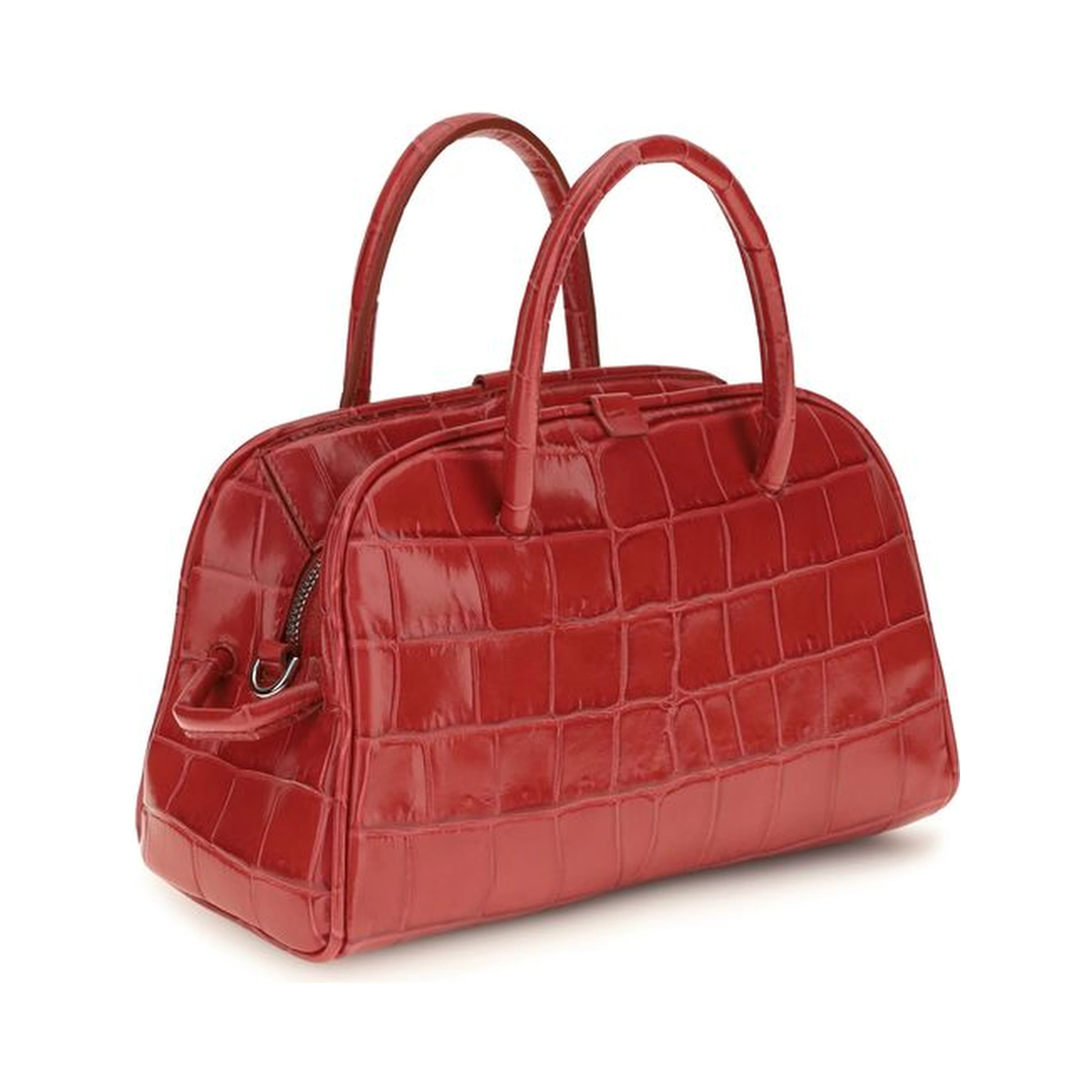 Red Calf Leather Bos Taurus Shoulder Bag