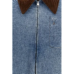 Blue Cotton Denim Jacket
