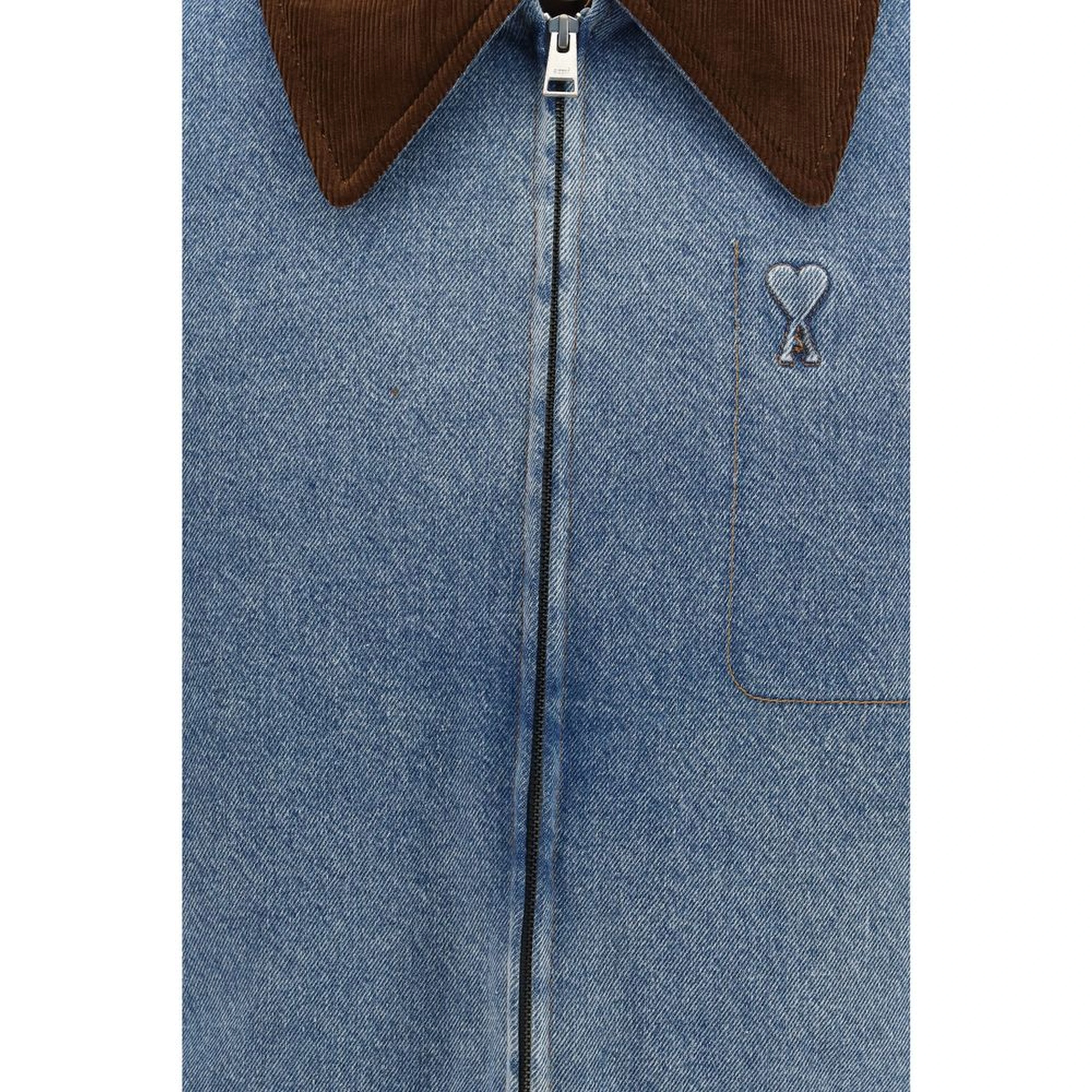 Blue Cotton Denim Jacket