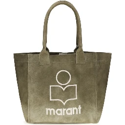 Bicolor Cotton Shoulder Bag
