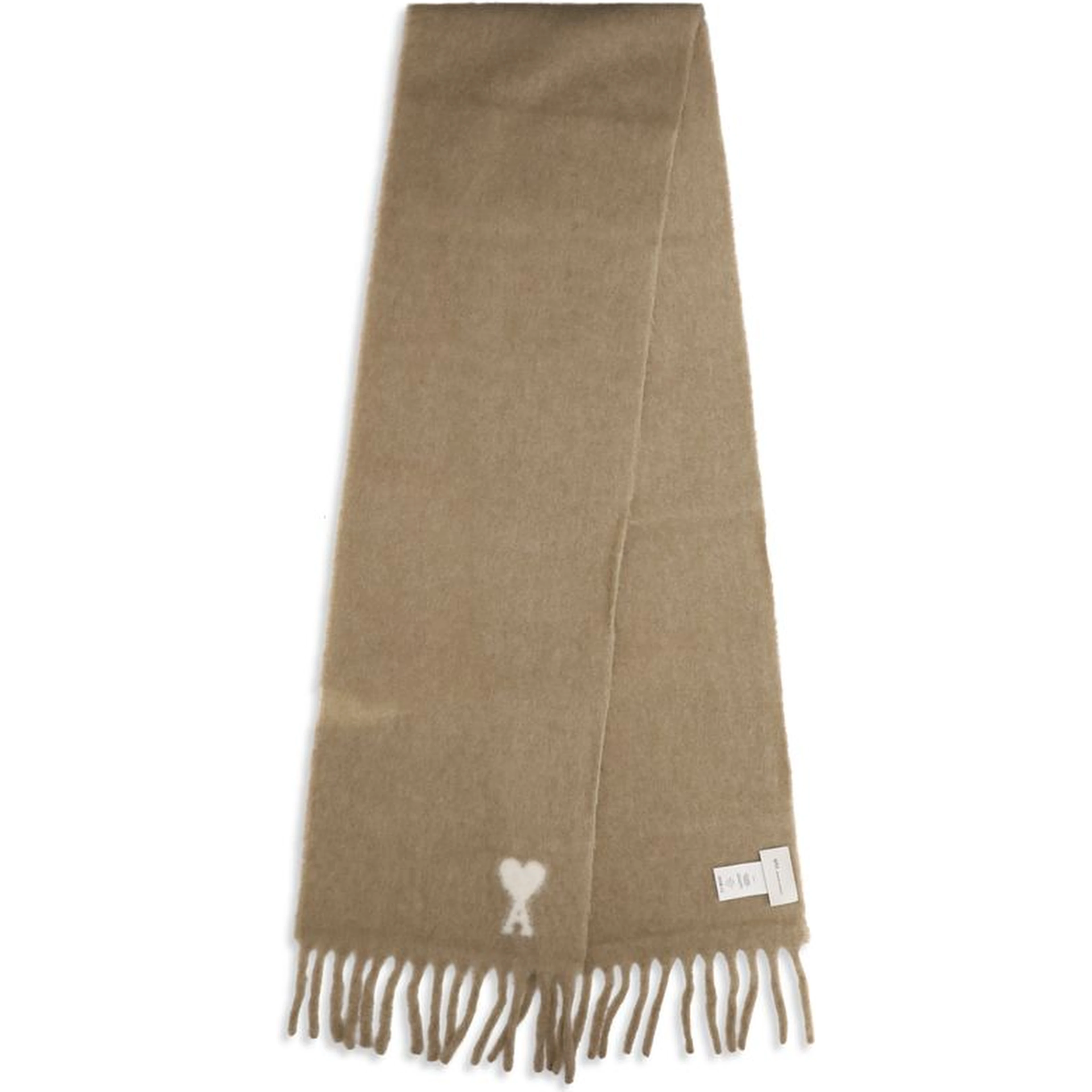 Beige Alpaca Vicugna Pacos Scarf