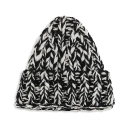 Black Wool Oves Aries Beanie