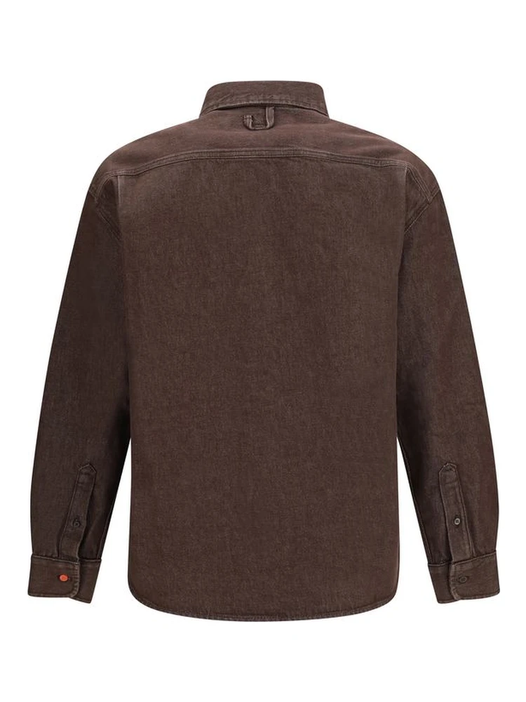 Brown Denim Shirt alternative