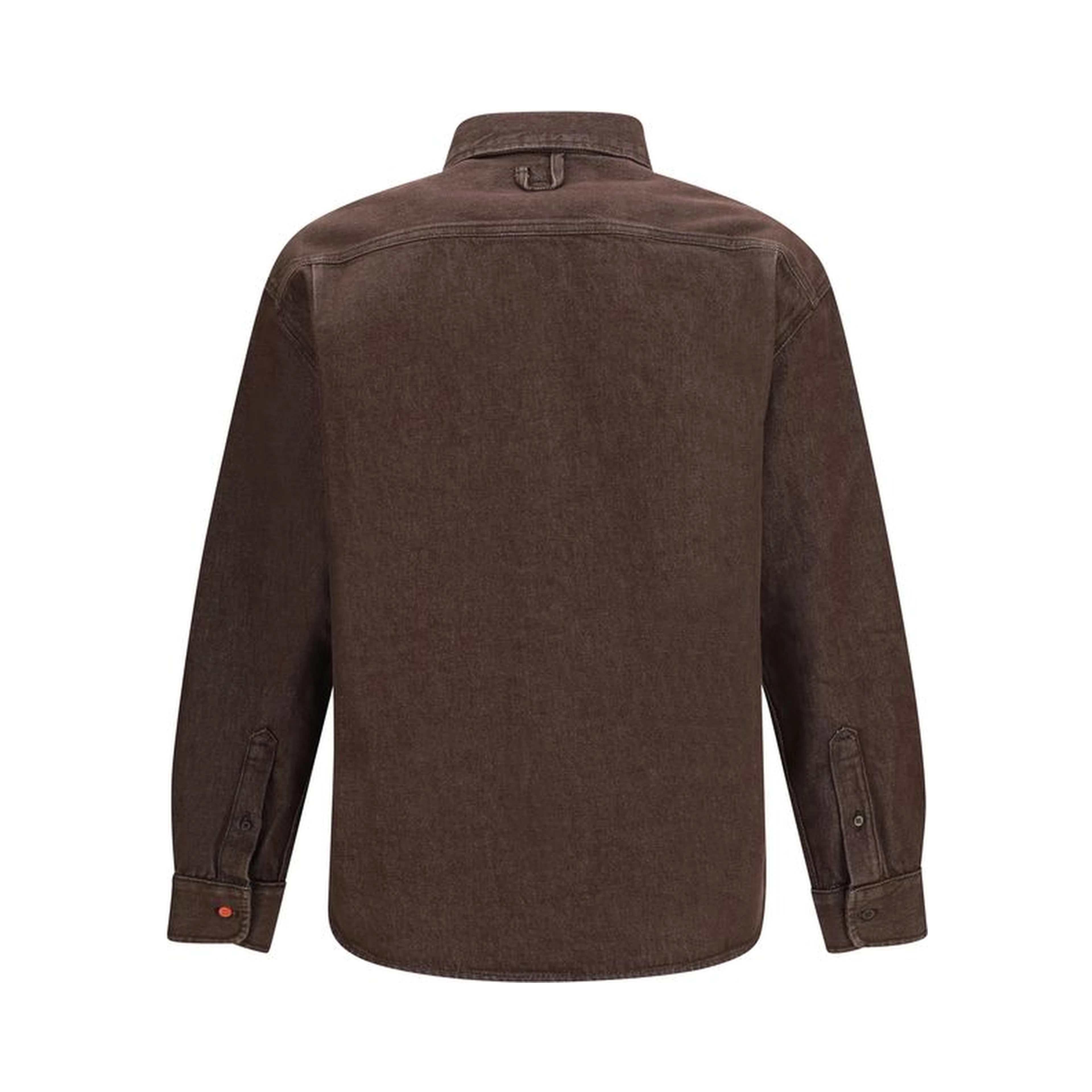 Brown Denim Shirt