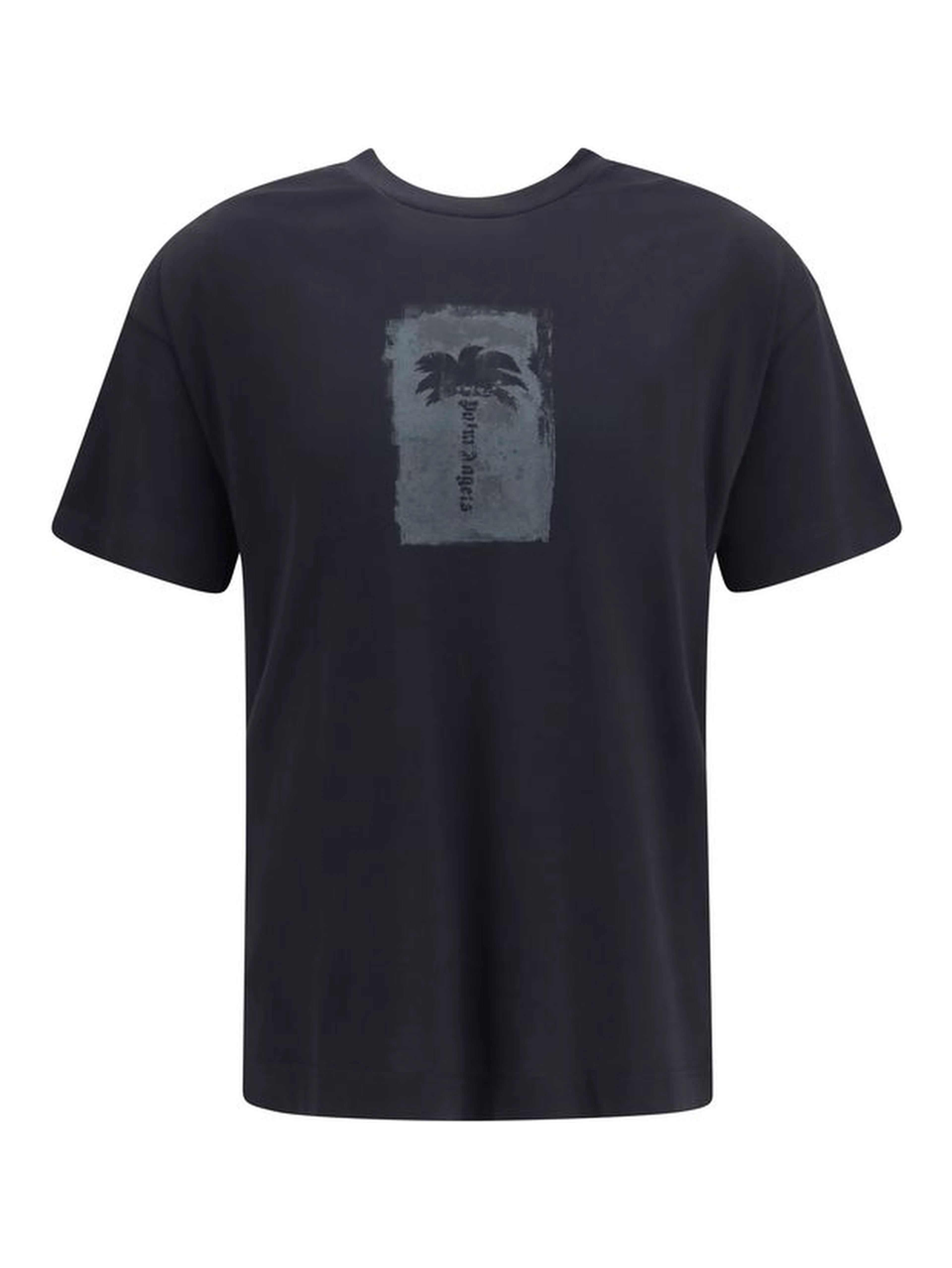 Black Cotton T-Shirt