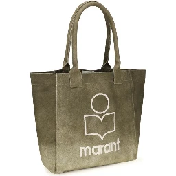 Bicolor Cotton Shoulder Bag
