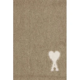 Beige Alpaca Vicugna Pacos Scarf