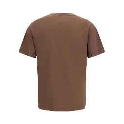 Brown Cotton T-Shirt