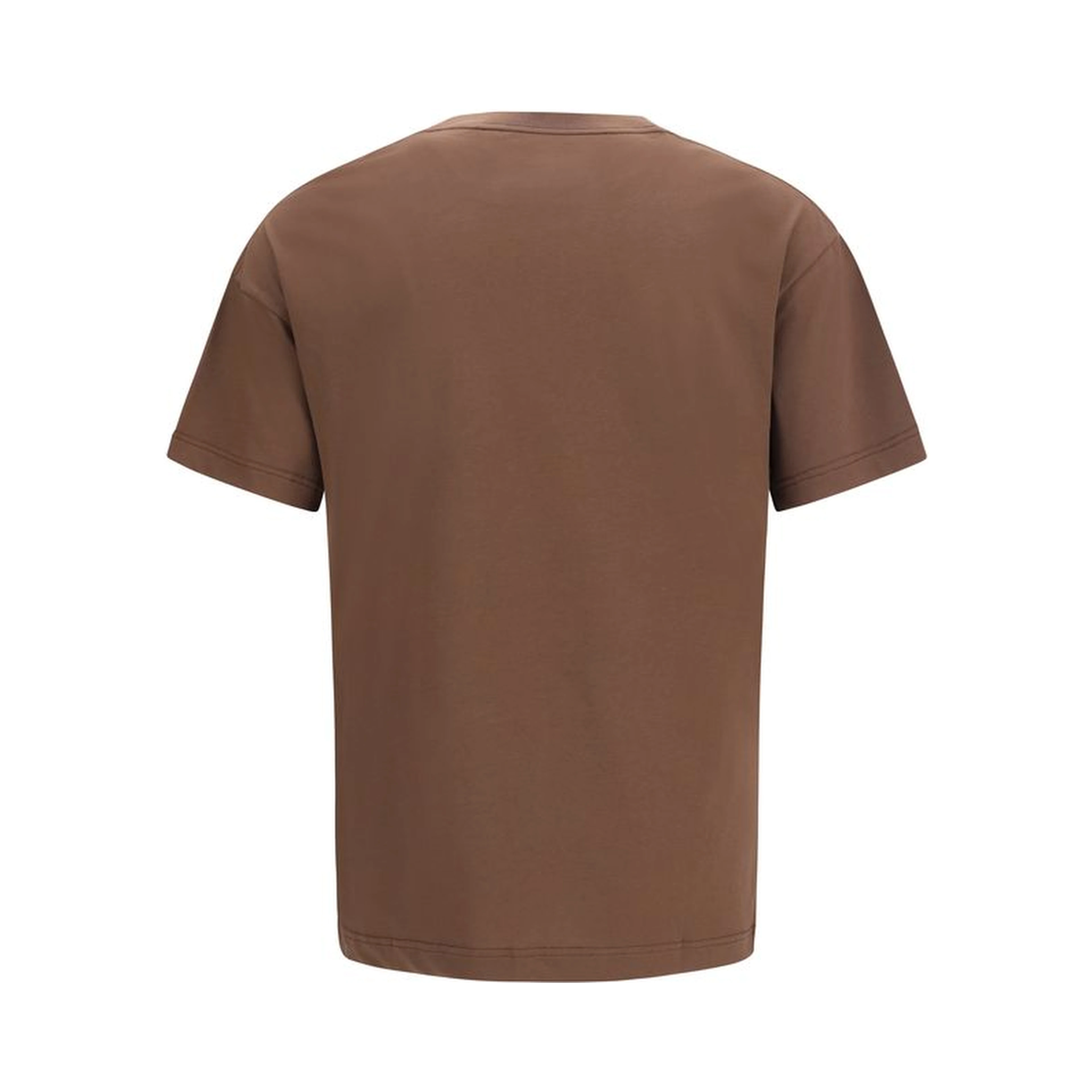 Brown Cotton T-Shirt