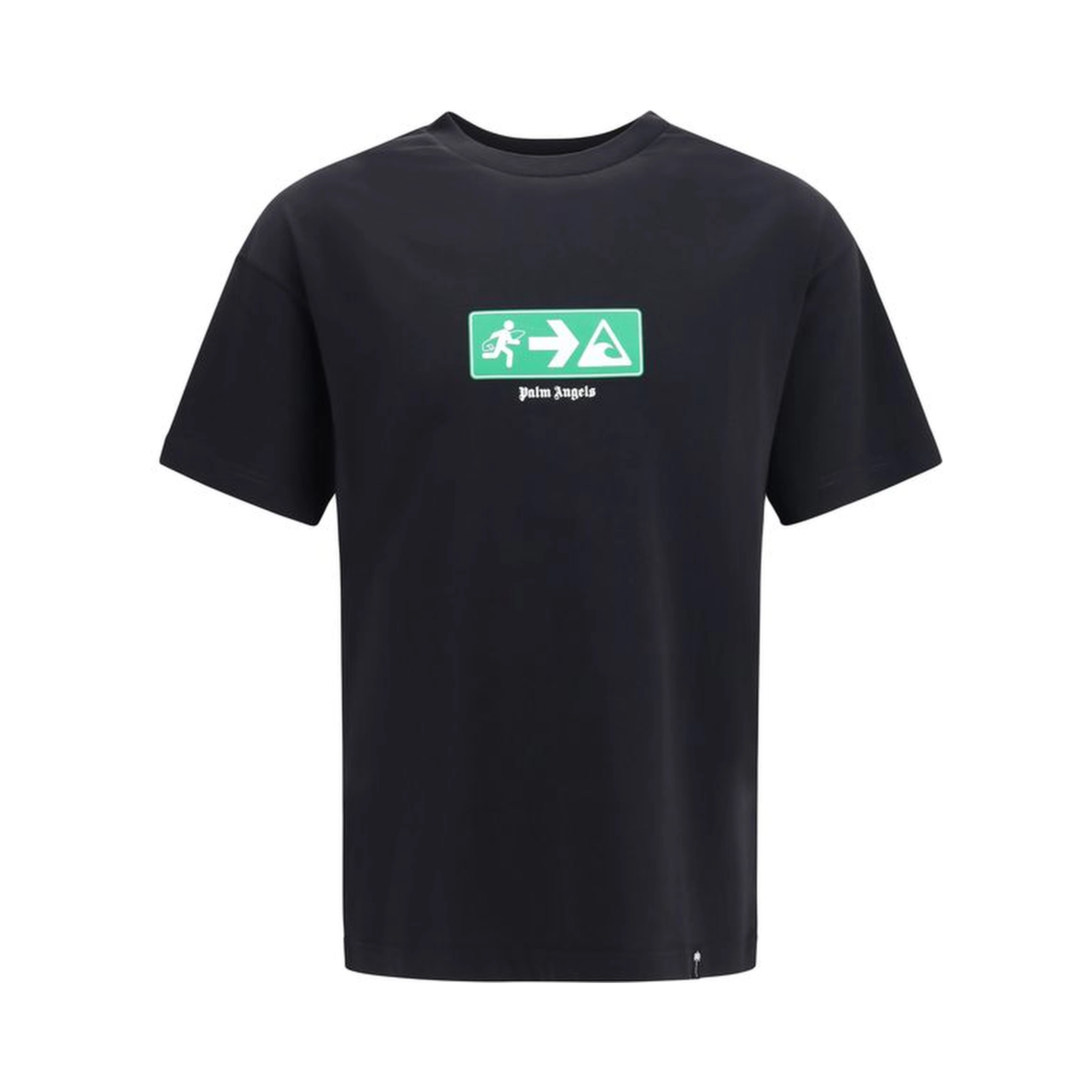 Black Cotton T-Shirt