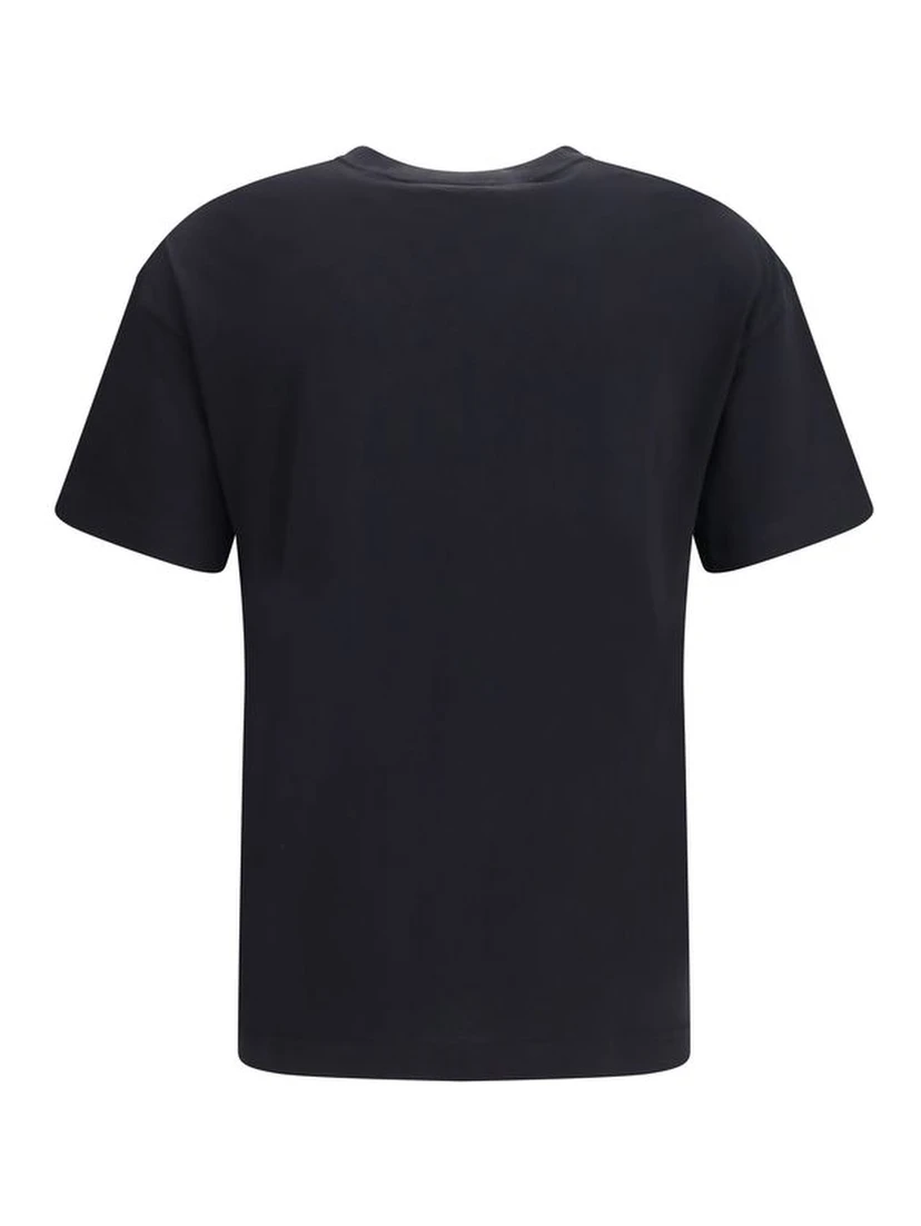 Black Cotton T-Shirt