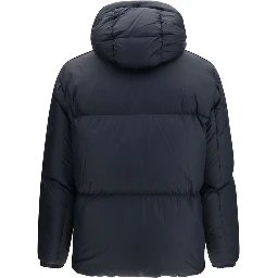 Black Goose Down Full-Length Jacket