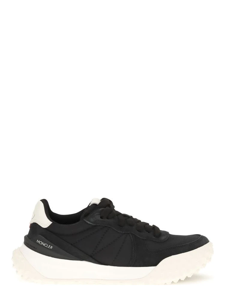 Black Polyamide Athletic Sneakers