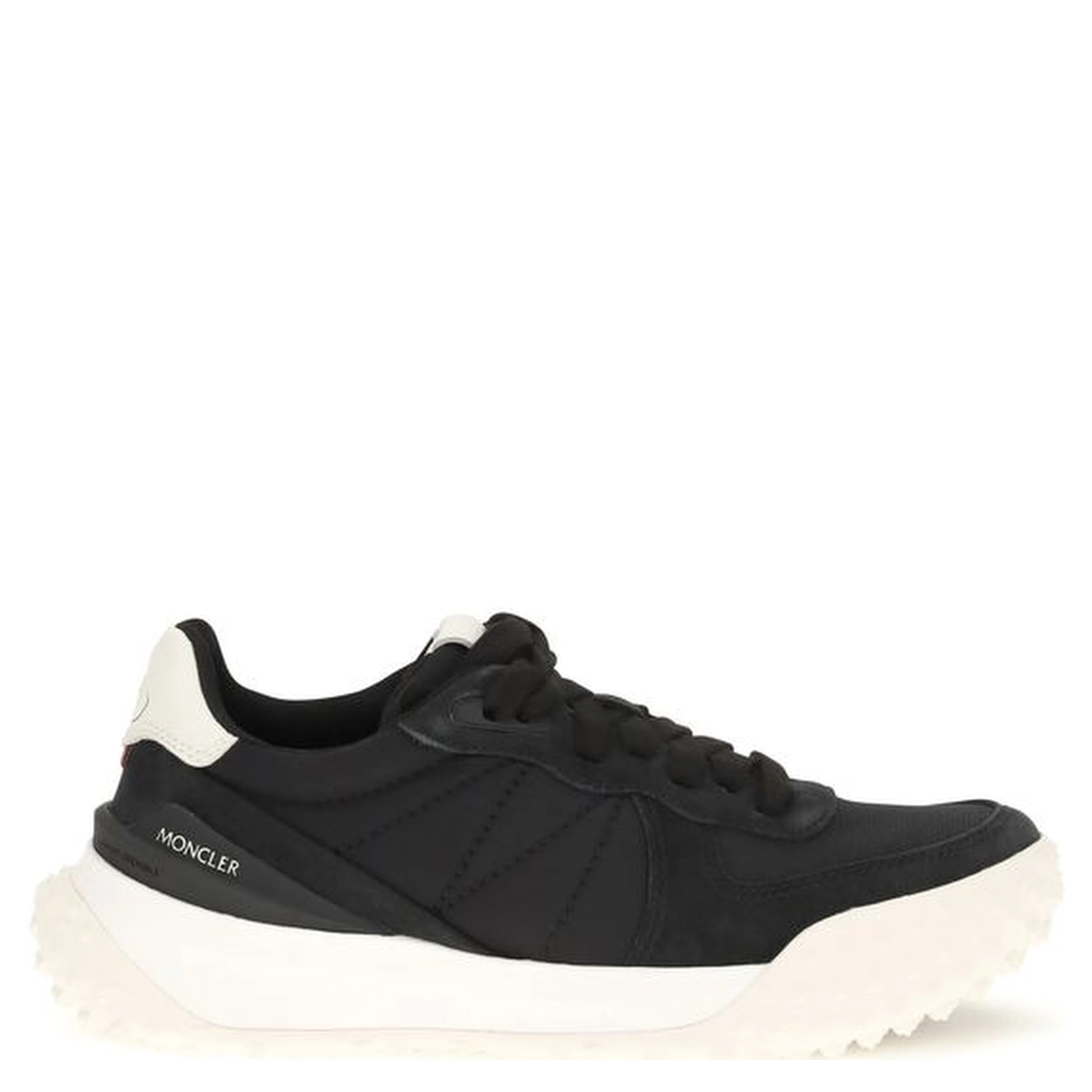Black Polyamide Athletic Sneakers