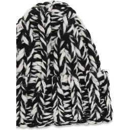 Black Wool Oves Aries Beanie