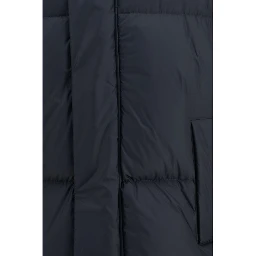 Black Goose Down Full-Length Jacket