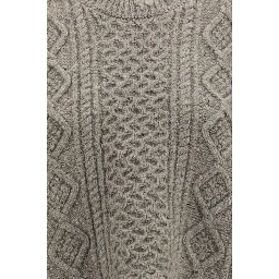 Beige Wool Oves Aries Sleeveles Sweater